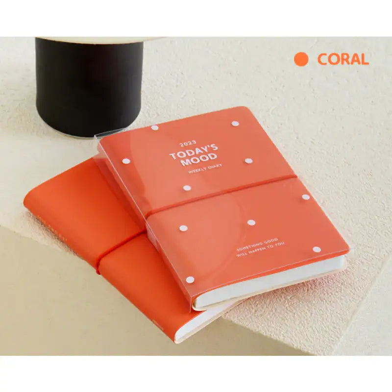 INDIGO - 2023 Today's Mood Weekly Diary B6 - INDIGO - Diary - Harumio