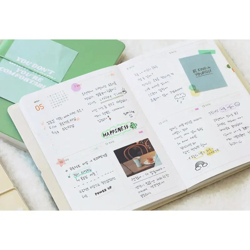 INDIGO - 2023 Today's Mood Weekly Diary B6 - INDIGO - Diary - Harumio