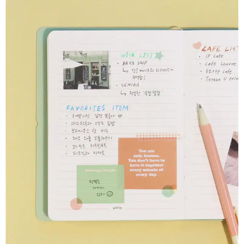 INDIGO - 2023 Today's Mood Weekly Diary B6 - INDIGO - Diary - Harumio