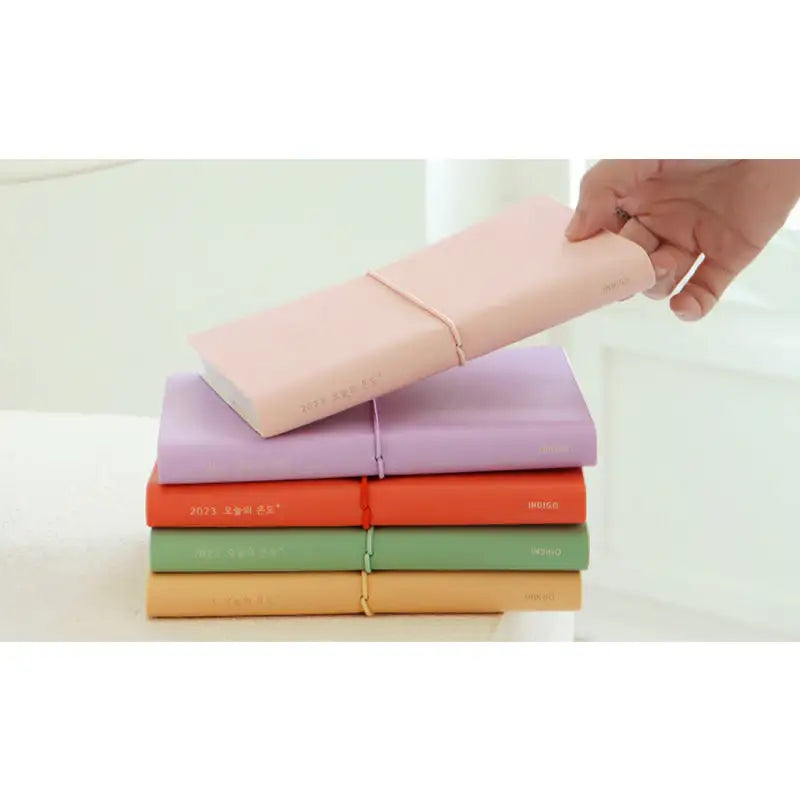 INDIGO - 2023 Today's Mood Weekly Diary B6 - INDIGO - Diary - Harumio