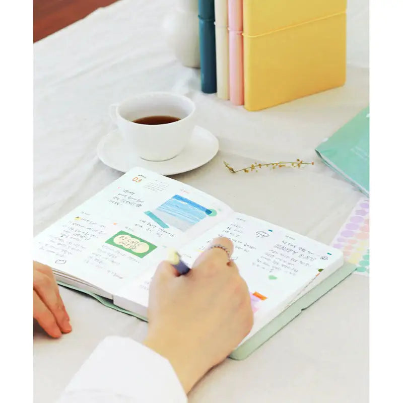 INDIGO - 2023 Today's Mood Weekly Diary B6 - INDIGO - Diary - Harumio