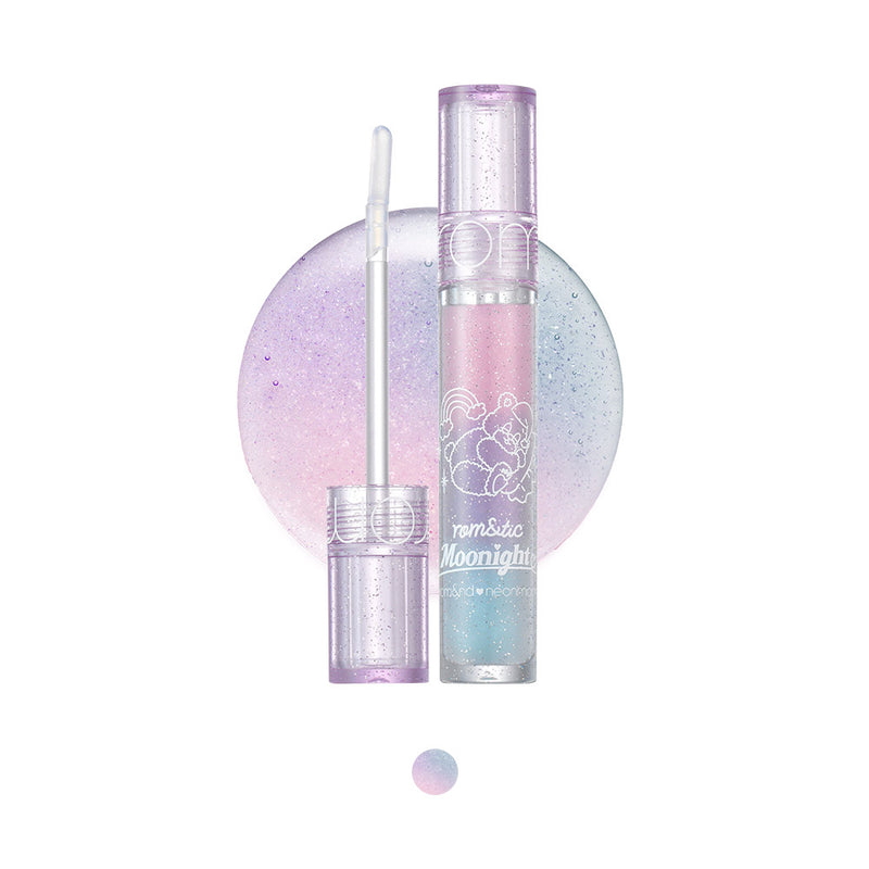 rom&nd x neonmoon - rom&tic Moonight Glasting Water Gloss
