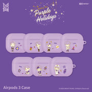 BTS - TinyTAN Purple Holidays AirPods 3 Case - BTS - Accessories - Harumio