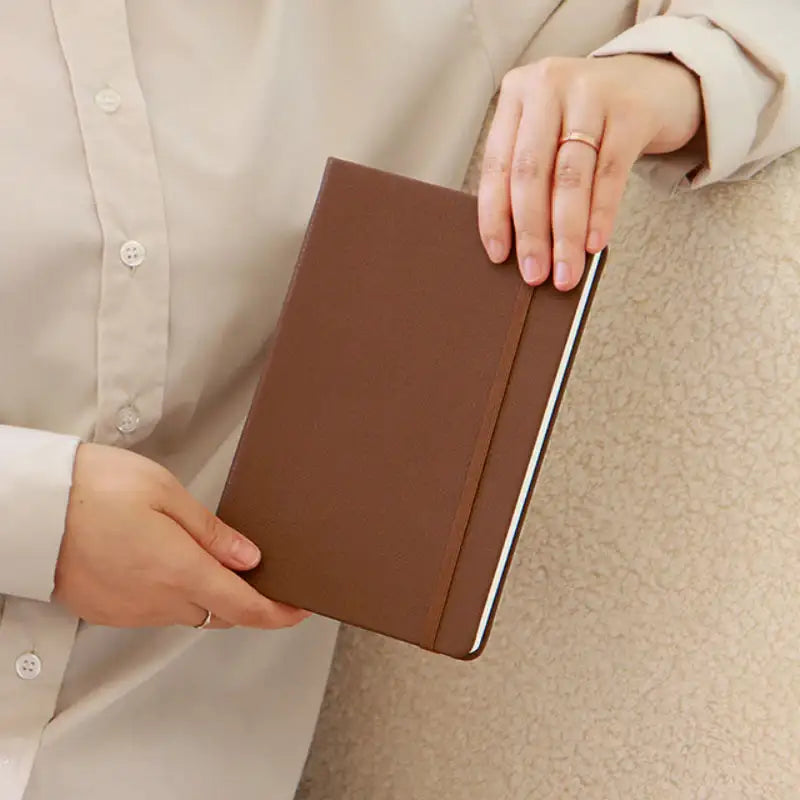 INDIGO - 2023 Prism Leather Weekly Diary B6 - INDIGO - Diary - Harumio