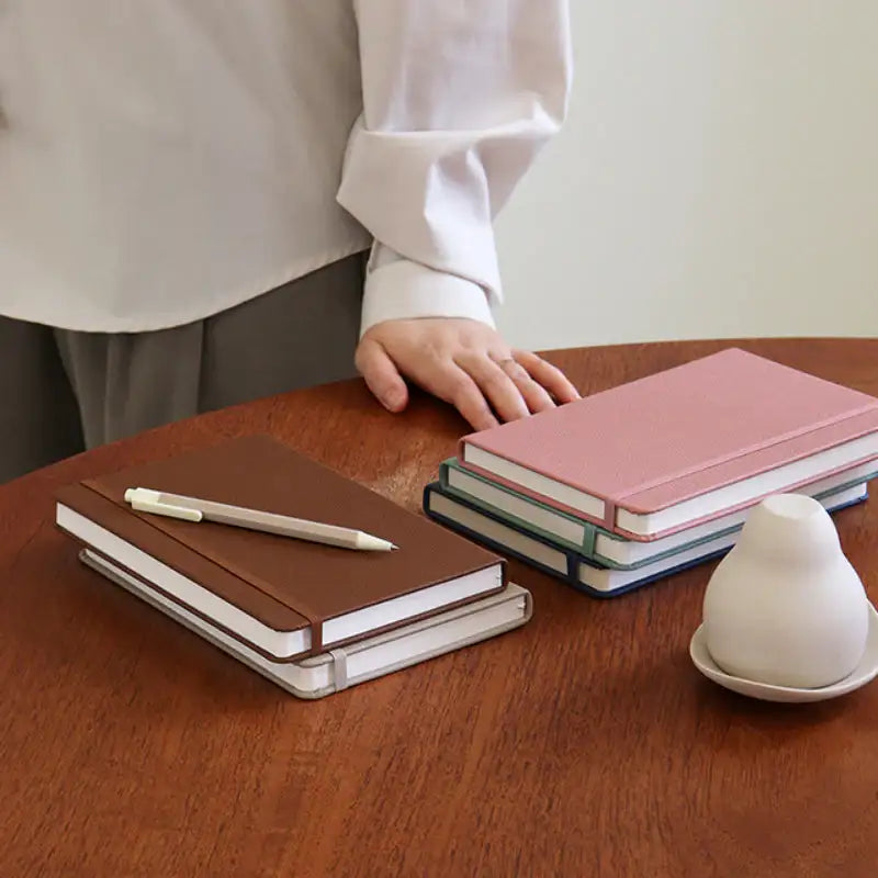 INDIGO - 2023 Prism Leather Weekly Diary B6 - INDIGO - Diary - Harumio