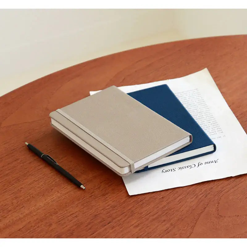 INDIGO - 2023 Prism Leather Weekly Diary B6 - INDIGO - Diary - Harumio