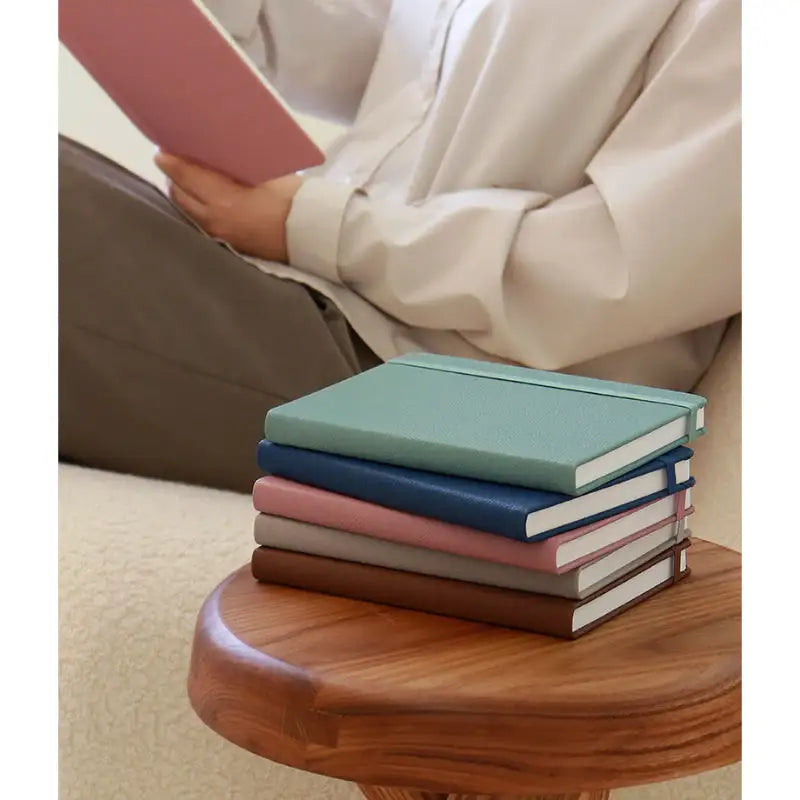 INDIGO - 2023 Prism Leather Weekly Diary B6 - INDIGO - Diary - Harumio