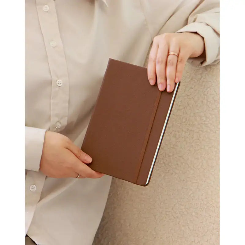 INDIGO - 2023 Prism Leather Weekly Diary B6 - INDIGO - Diary - Harumio