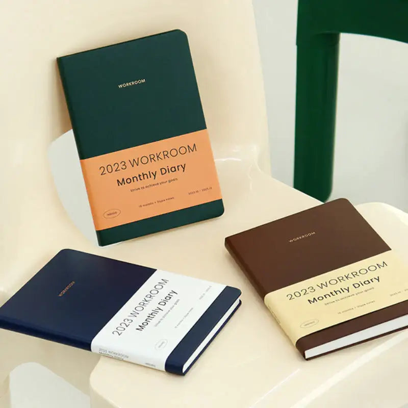 INDIGO - 2023 Workroom Monthly Diary A5 - INDIGO - Diary - Harumio