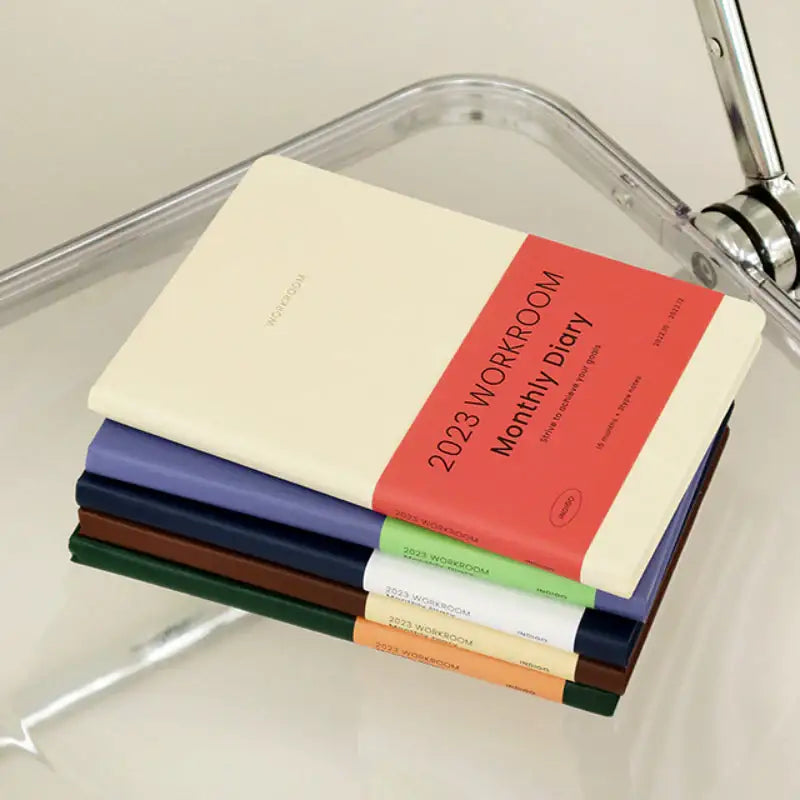 INDIGO - 2023 Workroom Monthly Diary A5 - INDIGO - Diary - Harumio