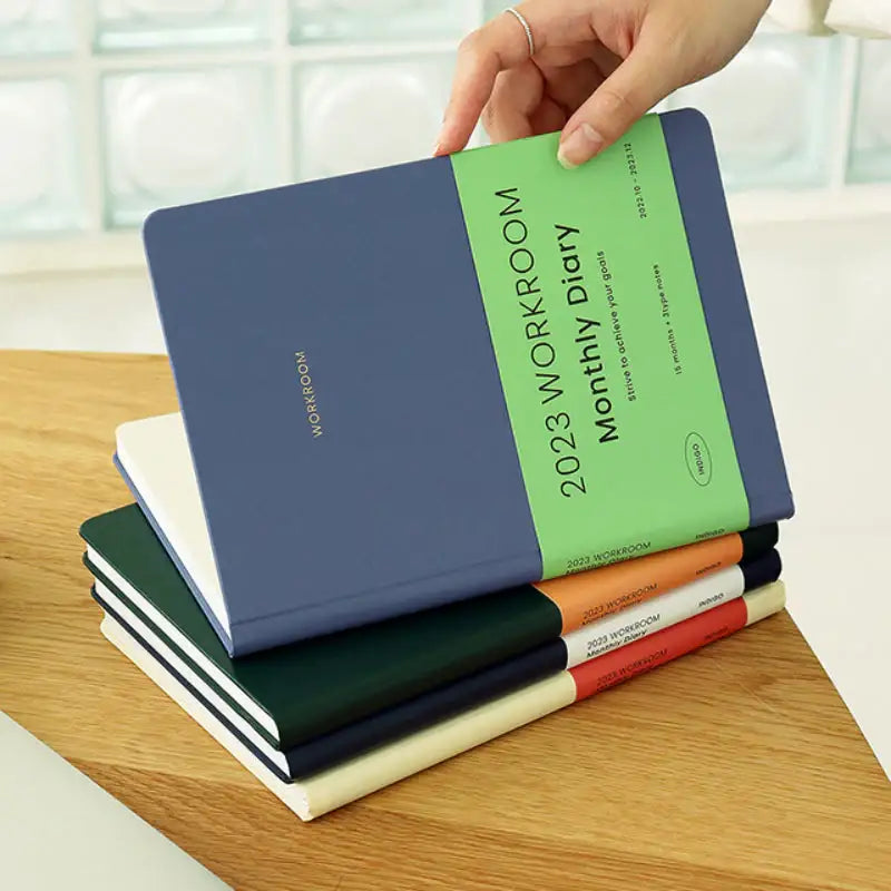 INDIGO - 2023 Workroom Monthly Diary A5 - INDIGO - Diary - Harumio