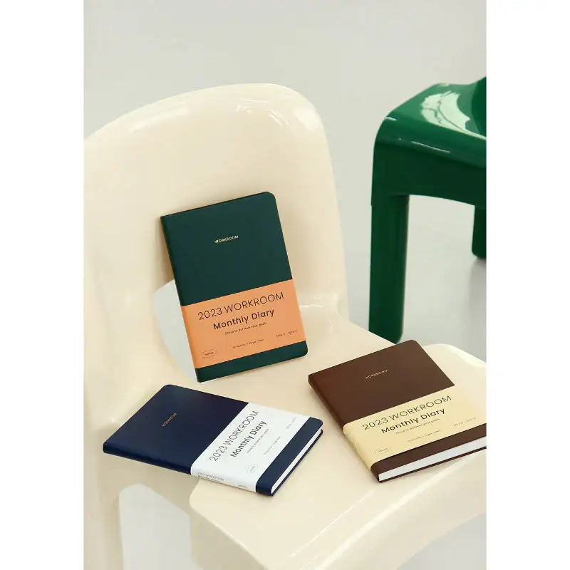 INDIGO - 2023 Workroom Monthly Diary A5 - INDIGO - Diary - Harumio