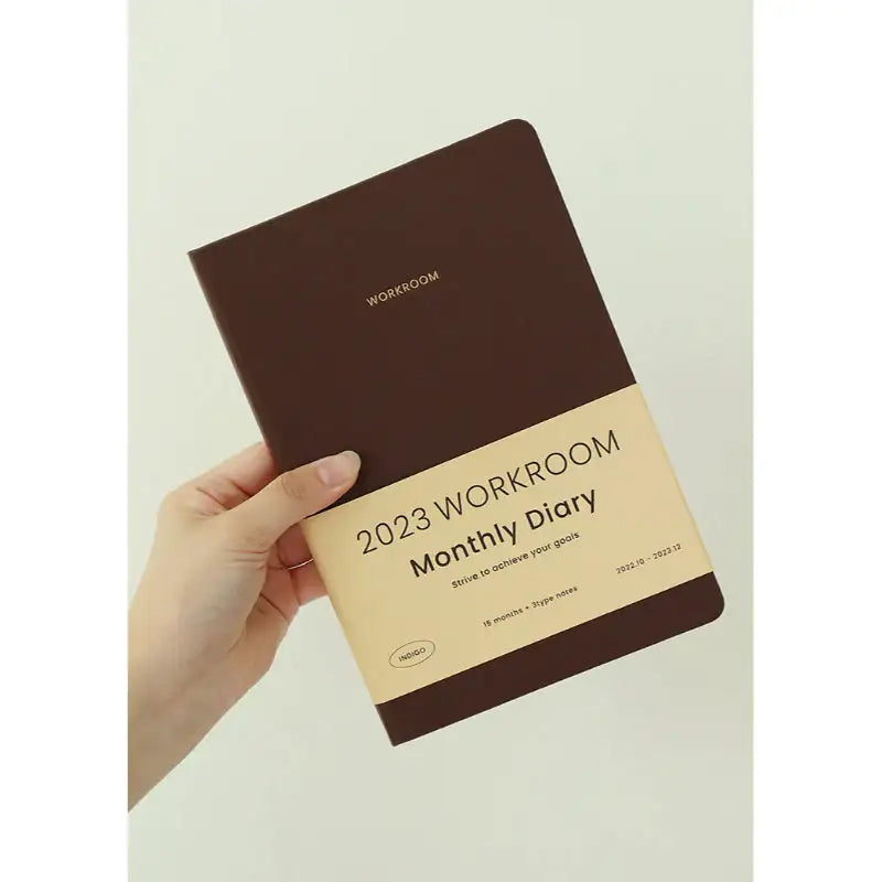INDIGO - 2023 Workroom Monthly Diary A5 - INDIGO - Diary - Harumio