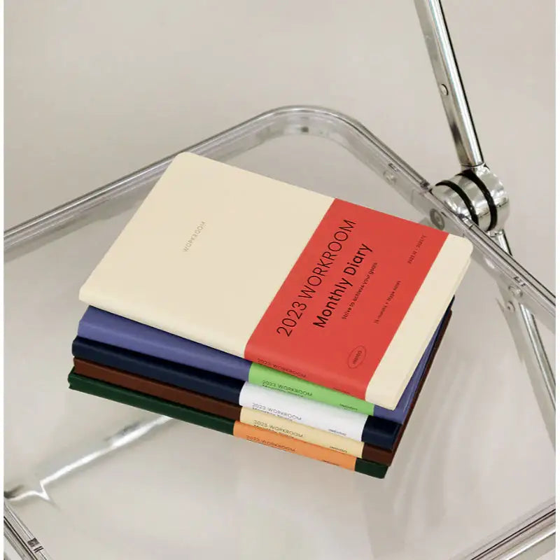 INDIGO - 2023 Workroom Monthly Diary A5 - INDIGO - Diary - Harumio