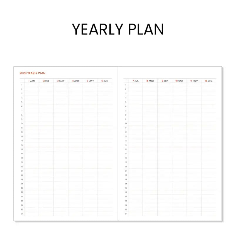 INDIGO - 2023 Workroom Monthly Diary A5 - INDIGO - Diary - Harumio