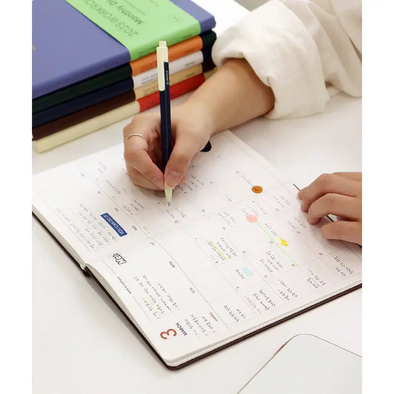 INDIGO - 2023 Workroom Monthly Diary A5 - INDIGO - Diary - Harumio