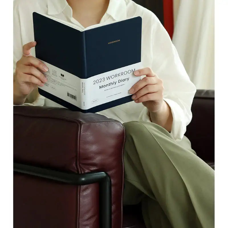 INDIGO - 2023 Workroom Monthly Diary A5 - INDIGO - Diary - Harumio
