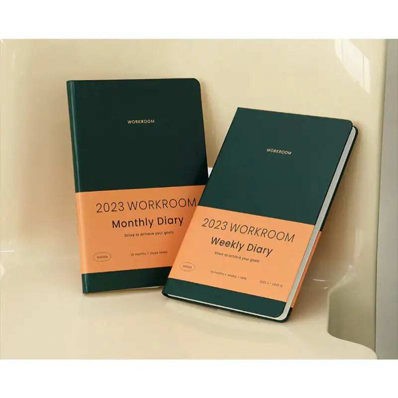 INDIGO - 2023 Workroom Monthly Diary A5 - INDIGO - Diary - Harumio