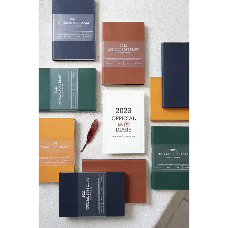 INDIGO - 2023 Official Soft Diary Monthly - INDIGO - Diary - Harumio