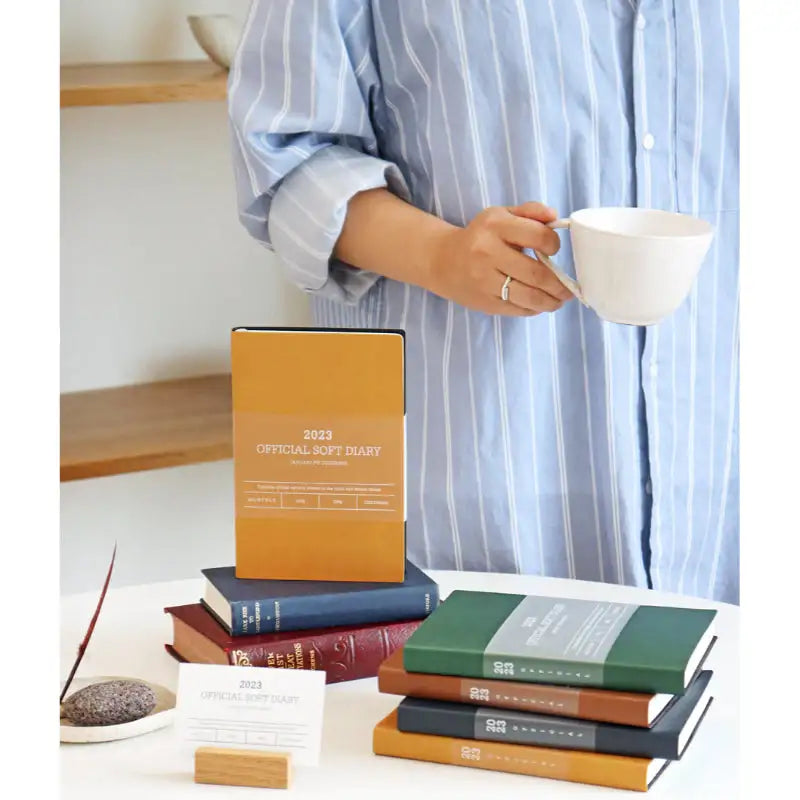 INDIGO - 2023 Official Soft Diary Monthly - INDIGO - Diary - Harumio