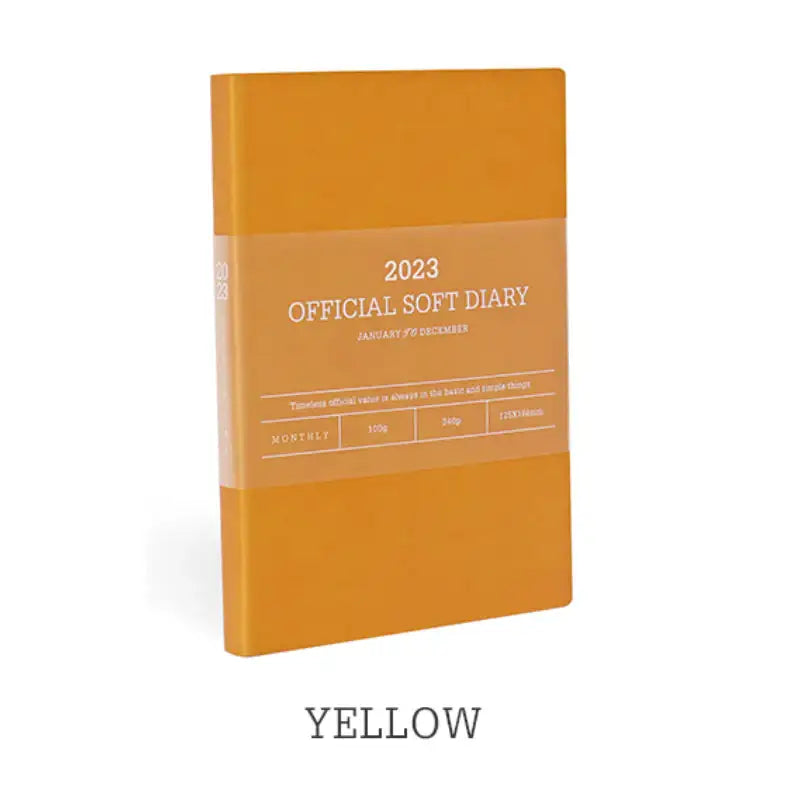 INDIGO - 2023 Official Soft Diary Monthly - INDIGO - Diary - Harumio