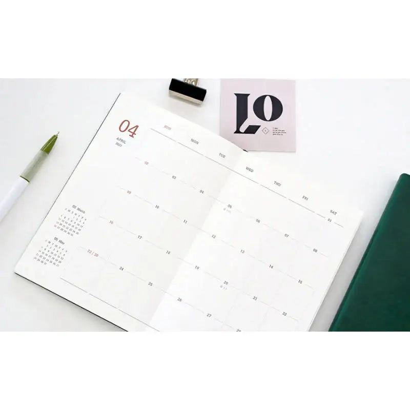 INDIGO - 2023 Official Soft Diary Monthly - INDIGO - Diary - Harumio