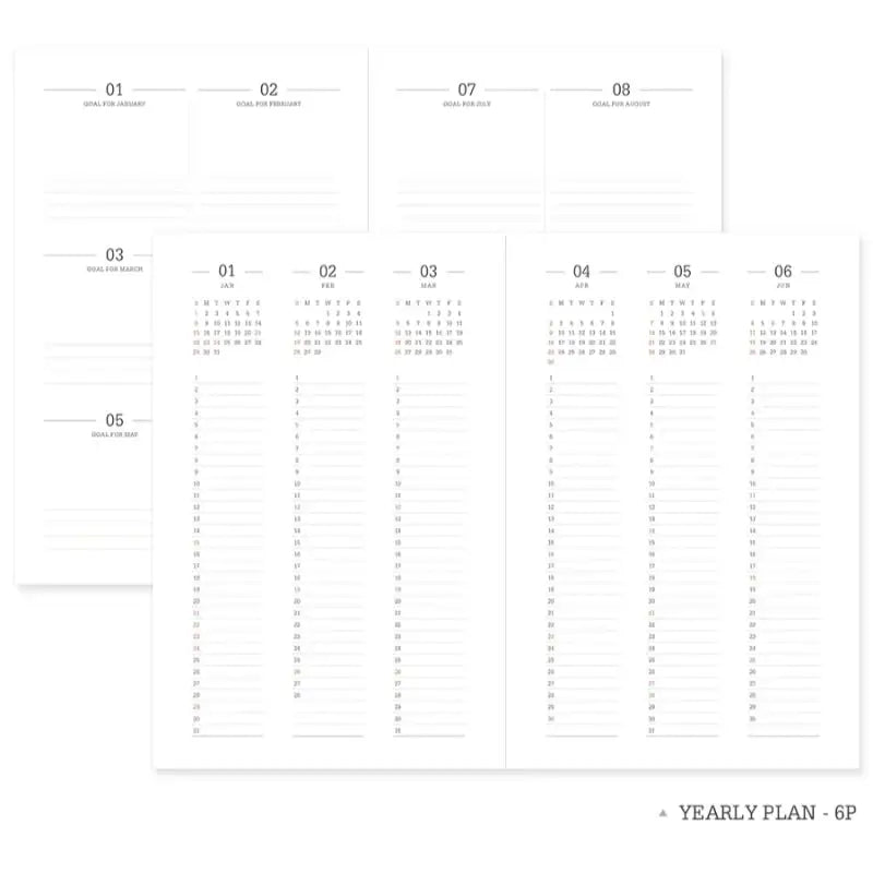 INDIGO - 2023 Official Soft Diary Monthly - INDIGO - Diary - Harumio