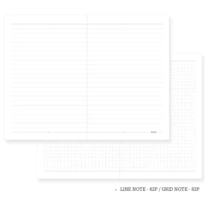 INDIGO - 2023 Official Soft Diary Monthly - INDIGO - Diary - Harumio