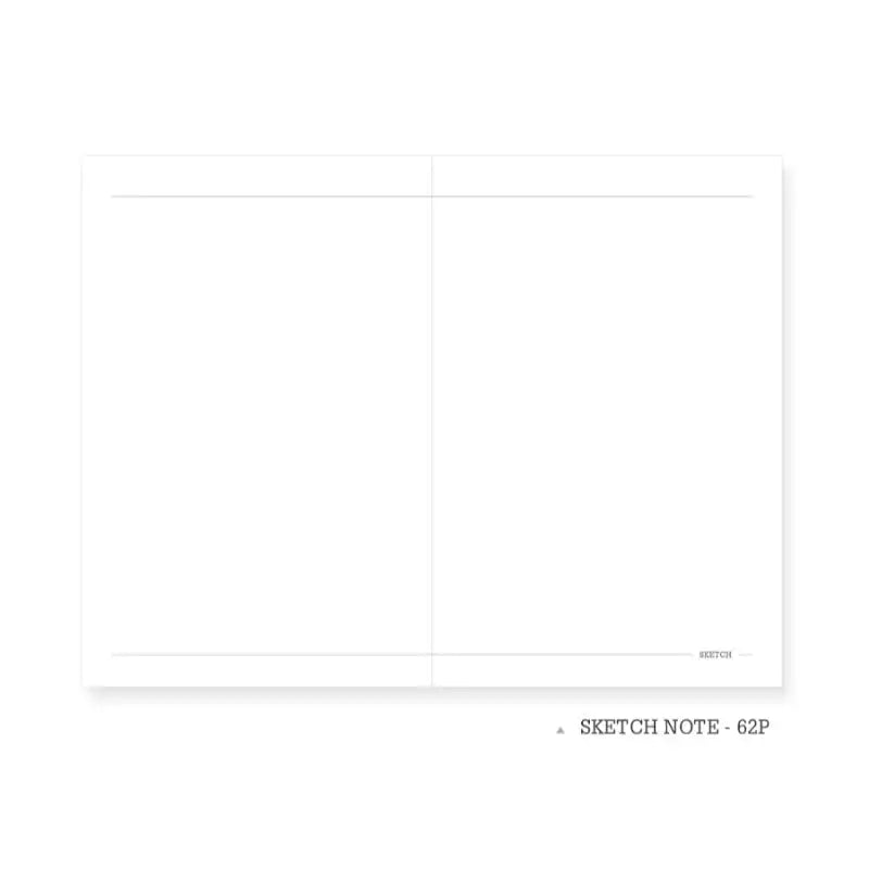 INDIGO - 2023 Official Soft Diary Monthly - INDIGO - Diary - Harumio