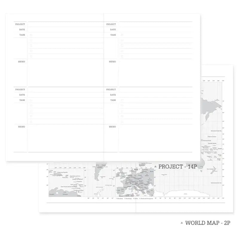 INDIGO - 2023 Official Soft Diary Monthly - INDIGO - Diary - Harumio