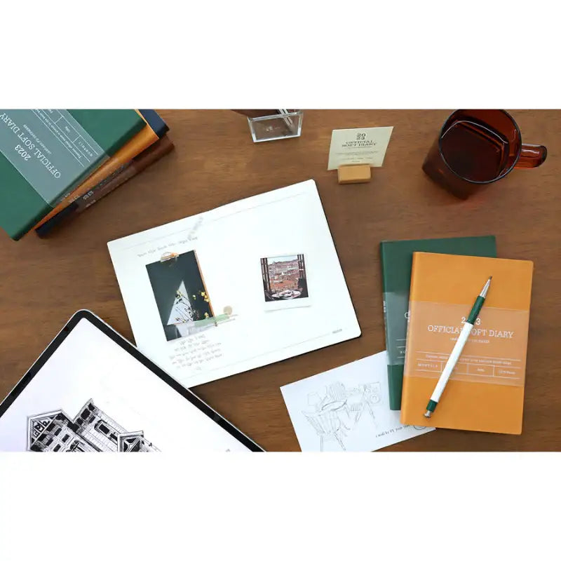 INDIGO - 2023 Official Soft Diary Monthly - INDIGO - Diary - Harumio