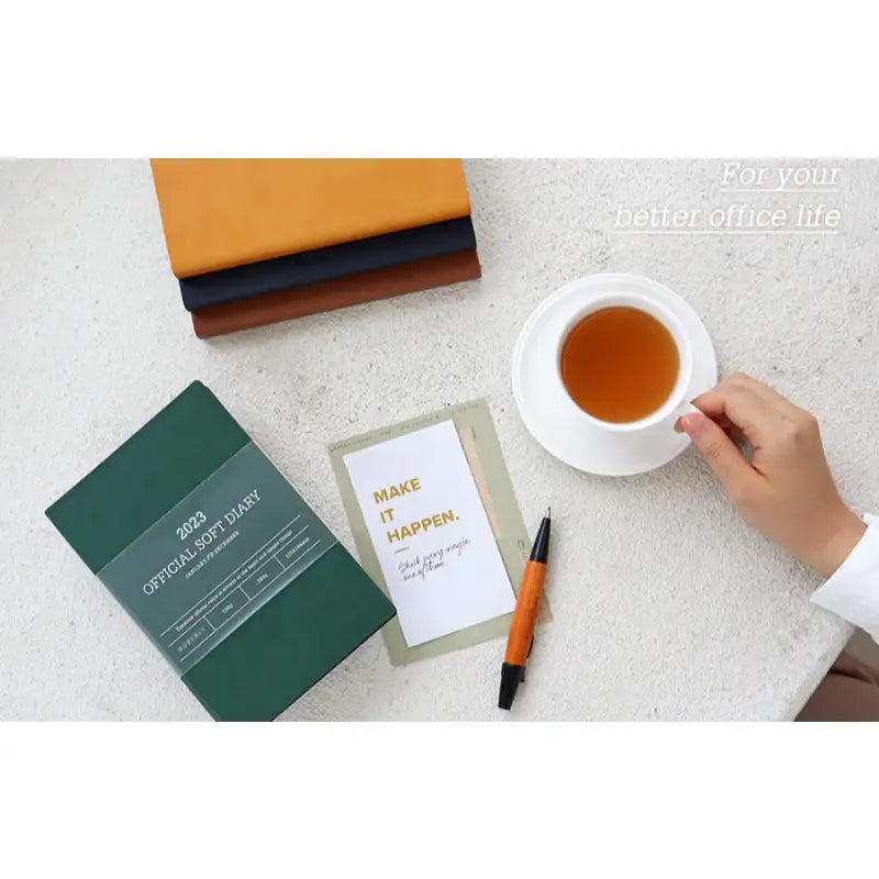 INDIGO - 2023 Official Soft Diary Monthly - INDIGO - Diary - Harumio