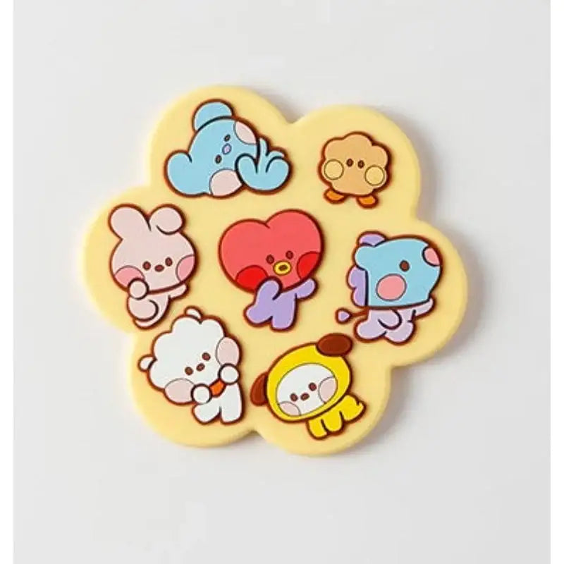 BT21 - Minini Silicone Hand Mirror - LINE FRIENDS - Hand Mirrors - Harumio