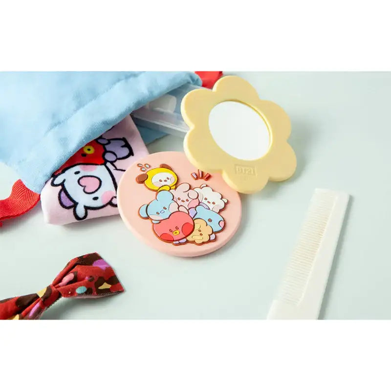BT21 - Minini Silicone Hand Mirror - LINE FRIENDS - Hand Mirrors - Harumio