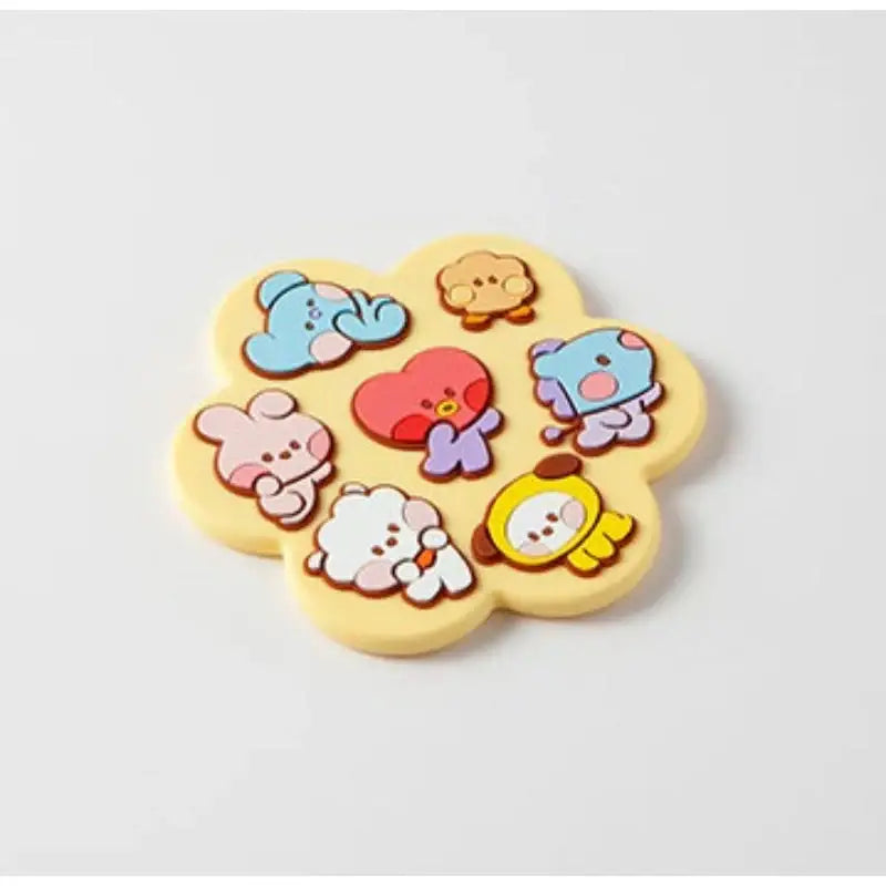 BT21 - Minini Silicone Hand Mirror - LINE FRIENDS - Hand Mirrors - Harumio