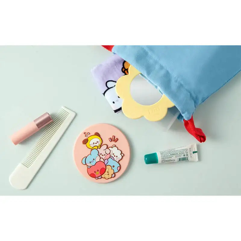 BT21 - Minini Silicone Hand Mirror - LINE FRIENDS - Hand Mirrors - Harumio