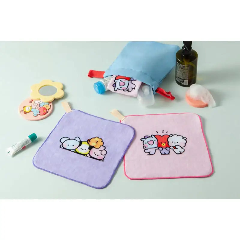 BT21 - Minini Hand Towel - LINE FRIENDS - Hand Towels - Harumio
