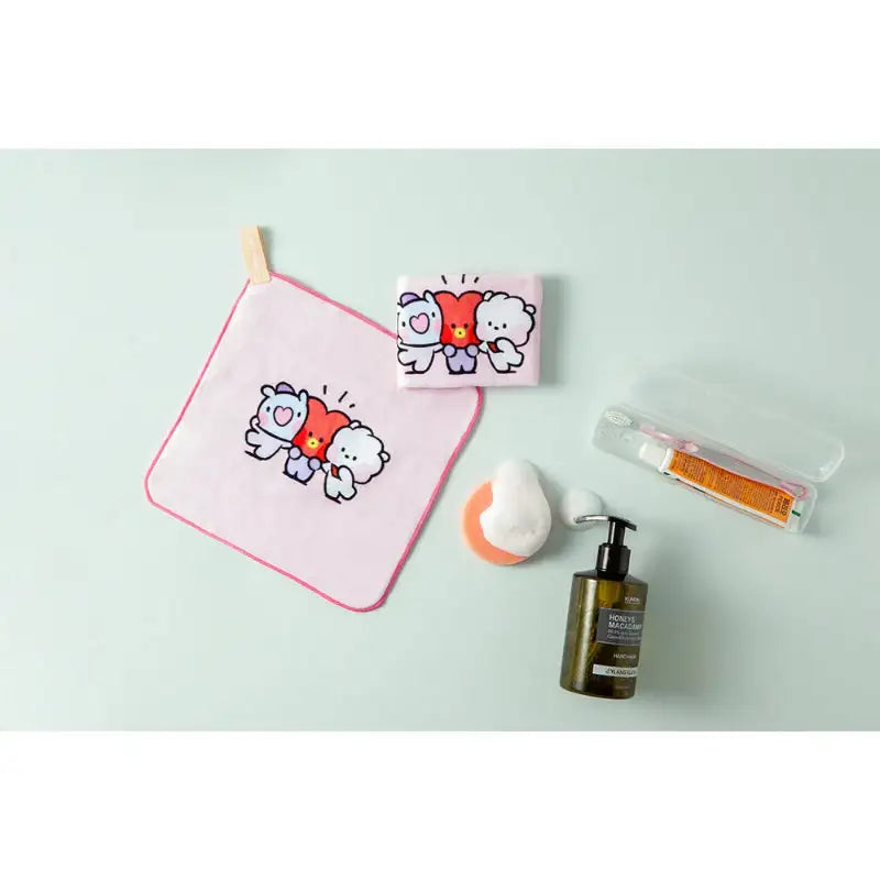 BT21 - Minini Hand Towel - LINE FRIENDS - Hand Towels - Harumio