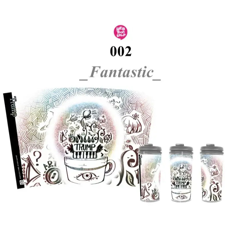 Trump - Tumbler 500ml - Webtoon Shop - Tumbler - Harumio