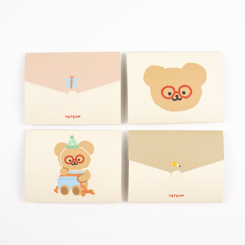 Teteum - Mini Folding Card