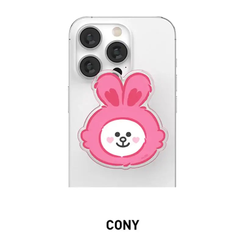 Line Friends - Happy Rabbit Ear Epoxy Smart Talk - Line Friends - Griptok - Harumio