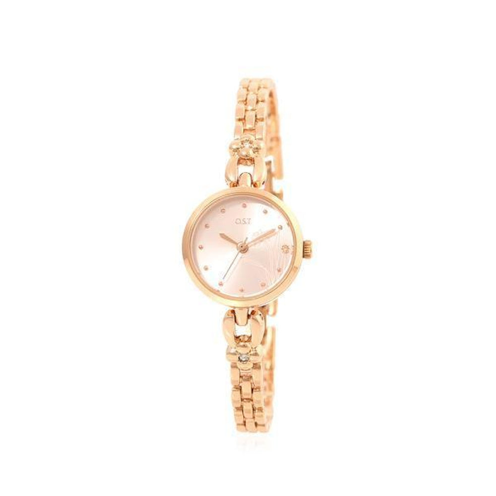 OST - Daffodil Index Rose Gold Women's Metal Watch