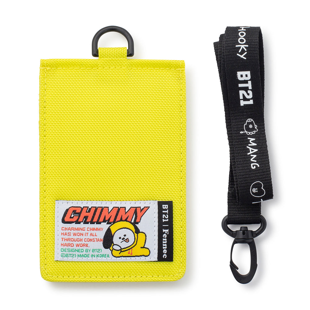 BT21 x Fennec - Neck Strap Card Holder