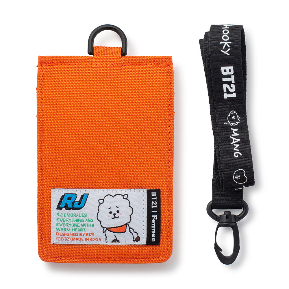BT21 x Fennec - Neck Strap Card Holder