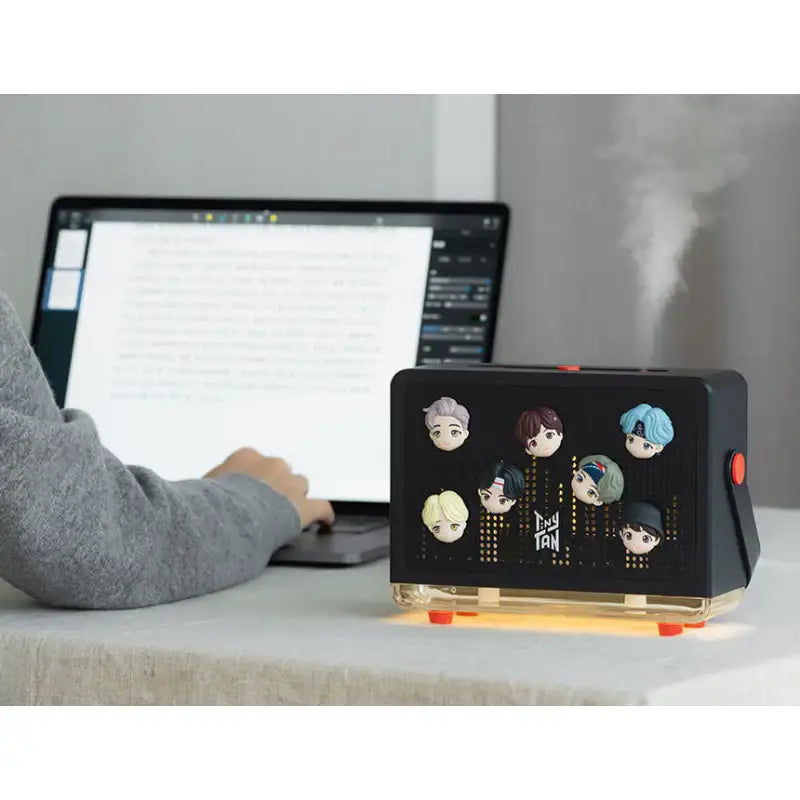 BTS - TinyTAN - Magnetic Radio Dual Humidifier - BTS - Accessories, Stationery - Harumio