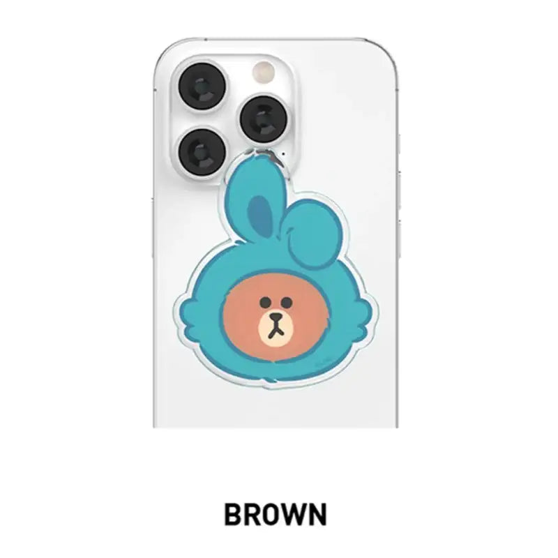 Line Friends - Happy Rabbit Ear Epoxy Smart Talk - Line Friends - Griptok - Harumio