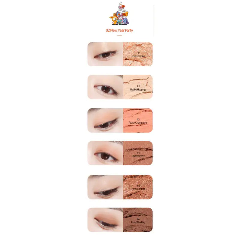 ETUDE x BT21 - Play Color Eyes - ETUDE x BT21 - Eye Makeup - Harumio
