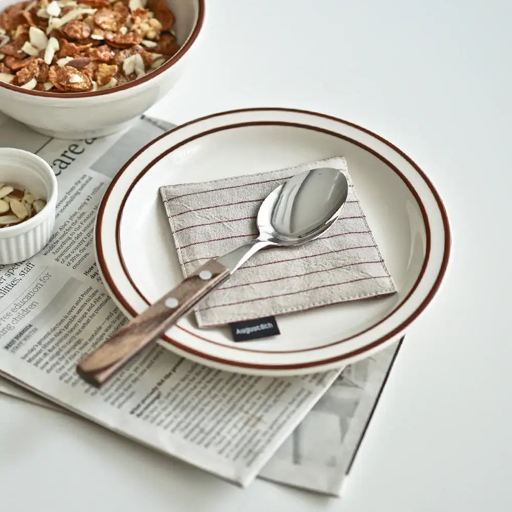 August8th - Slim Line Linen Tea Coaster - August8th - Accessories - Harumio