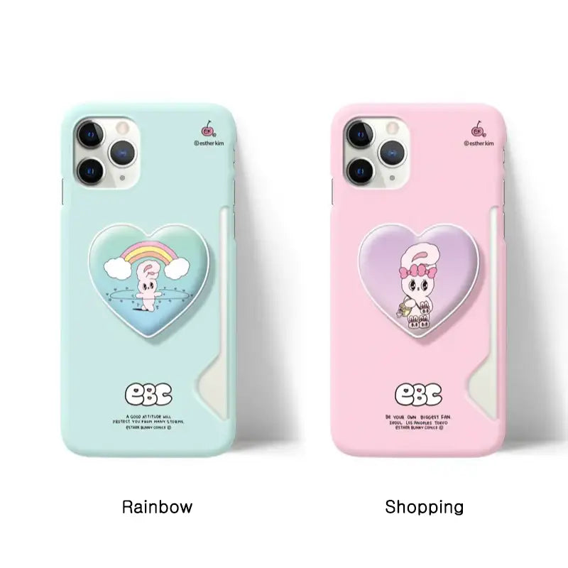 Esther Bunny - Heart Tok Card Case - Esther Bunny - Phone Cases - Harumio