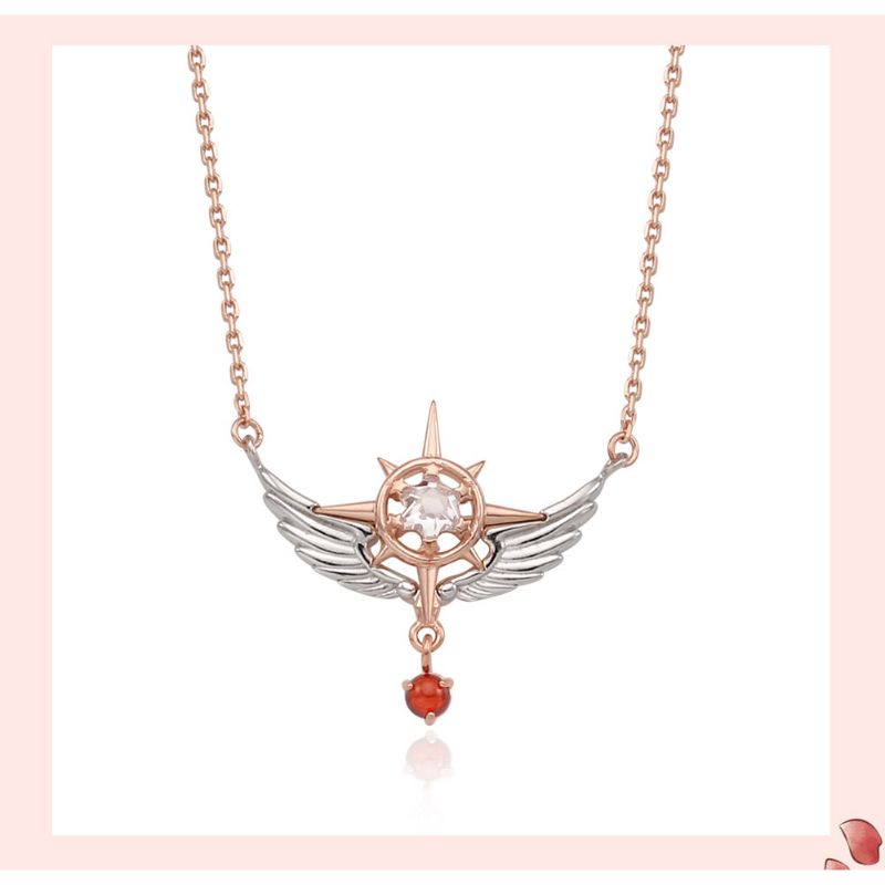 OST x Cardcaptor Sakura - Dream Wand Silver Necklace